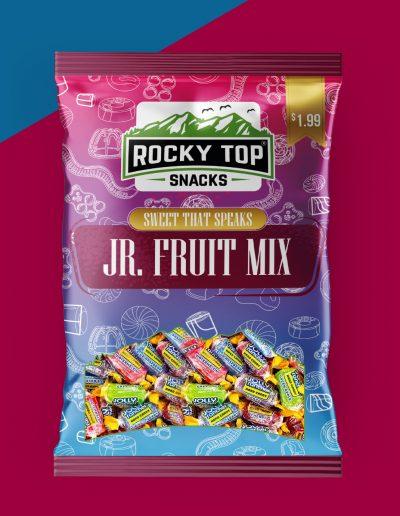 rocky top jr. fruit mix, sugar candy, sour candy